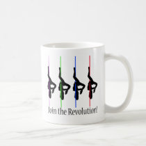 Únase a la revolución tazas