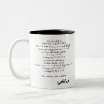 unASLEEP Eye-Con Coffee Mug, Black