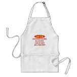 UNATTENDED CHILDREN APRONS
