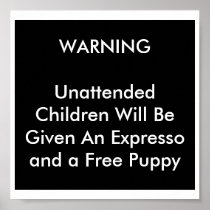 Unattended Children Print
