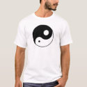 Unbalanced Yin Yang t-shirts