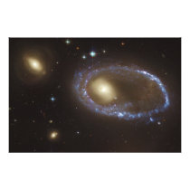 Unbarred Lenticular Ring Galaxy AM 0644-741 Art Photo