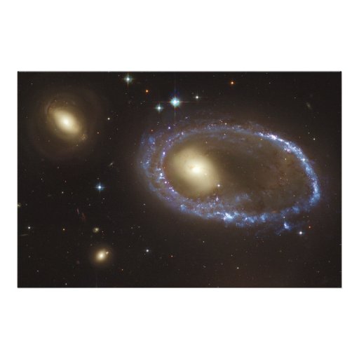 Unbarred Lenticular Ring Galaxy AM 0644-741 Art Photo