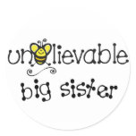 Unbelievable Big Sister stickers