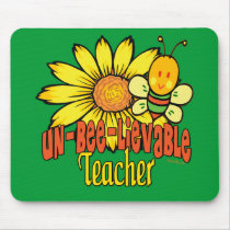 Unbelievable Teacher mousepads by DesignsOutOfMind Unbelievable Teacher mousepads