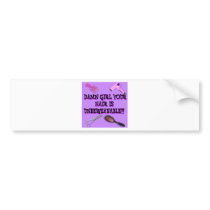 Unbeweavable bumper stickers by jonnydowntown Unbeweavable bumper stickers