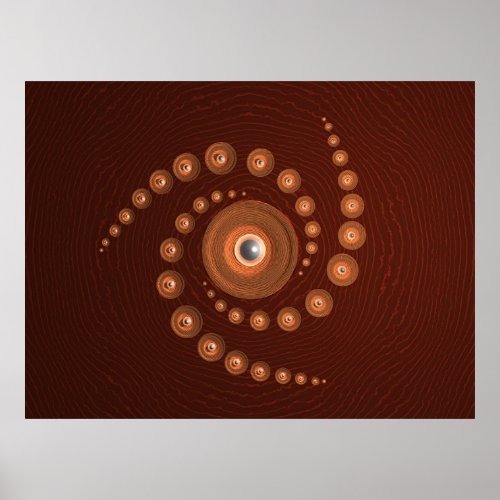 Unblinking Eyes print