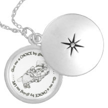 Unborn Baby: Give me a choice by giving me life Custom Necklace