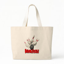 Unbowlievable Bowling Canvas Bags