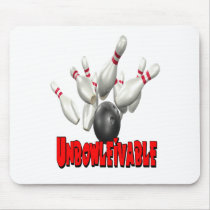 Unbowlievable Bowling Mouse Pads