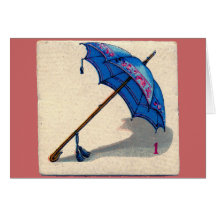 unbrella greeting card