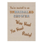 Unbridled Invitation invitations