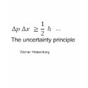 Uncertainty principle t-shirts