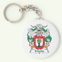 Unceta Family Crest Keychain