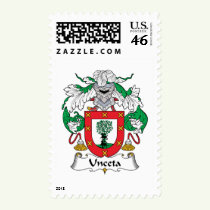 Unceta Family Crest Stamps