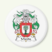 Unceta Family Crest Magnet