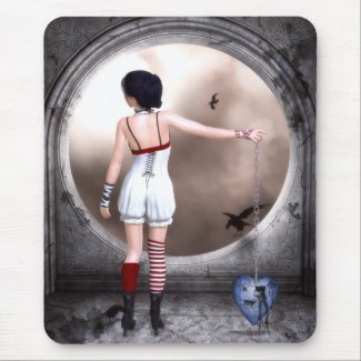 Unchain My Heart Gothic Art Mousepad mousepad