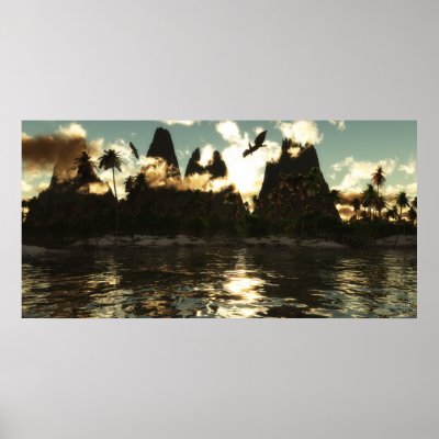 Uncharted Wilderness - Extreme Print by 3dartwork