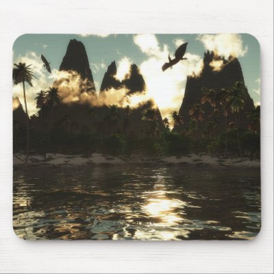 Uncharted Wilderness Mousepad by 3dartwork