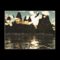 Uncharted Wilderness Postcard postcards