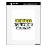 Uncle Club .. Proud Member Since 2012 Skins For The NOOK