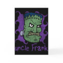 Uncle Frank Halloween Party Invitation cards
