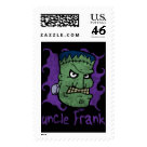 Uncle Frank Halloween Postage