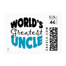 Uncle Gift Postage Stamp