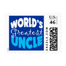 Uncle Gift Postage Stamp