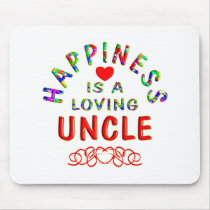 Uncle Happiness mousepads