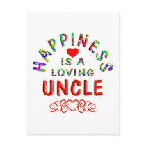 Uncle Happiness postcards