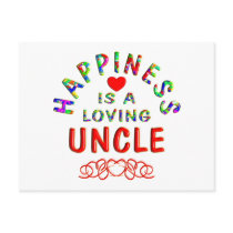 Uncle Happiness postcards