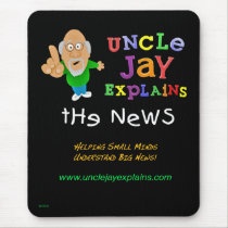 Uncle Jay Explains - Vertical Mousepad mousepads