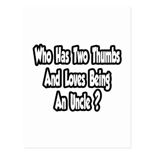 Uncle Joke...Two Thumbs...This Guy Postcards