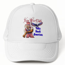 Uncle Obama, Yes We Can Take Back America hats