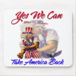 Uncle Obama, Yes We Can Take Back American mousepads