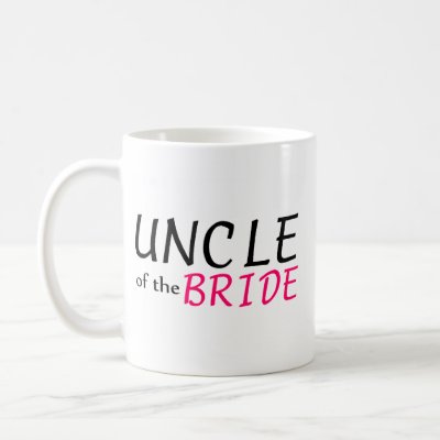 Uncle Of The Bride Coffee Mug