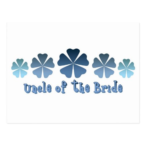 Uncle of the Bride Post Cards