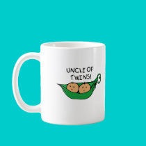 Uncle of Twins Pod mugs