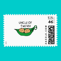 Uncle of Twins Pod postage