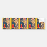 Uncle Sam - 4th of July Bumper Stickers