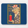 Uncle Sam - 4th of July Mouse Pad