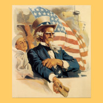 Uncle Sam and the Navy posters