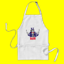 Uncle Sam Bangs aprons by funoriginals Uncle Sam Bangs aprons