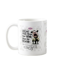 Uncle Sam Barfs Mugs