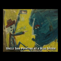 UNCLE SAM BLUE STORM posters by nocklist UNCLE SAM BLUE STORM posters