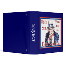 Uncle Sam Fights Socialism Binder