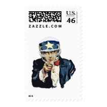 uncle sam football postage