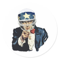 uncle sam football stickers by llewsilverhand2 uncle sam football stickers