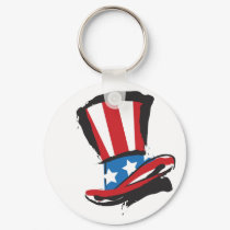 Uncle Sam Hat keychains by pattigrafx Uncle Sam Hat keychains